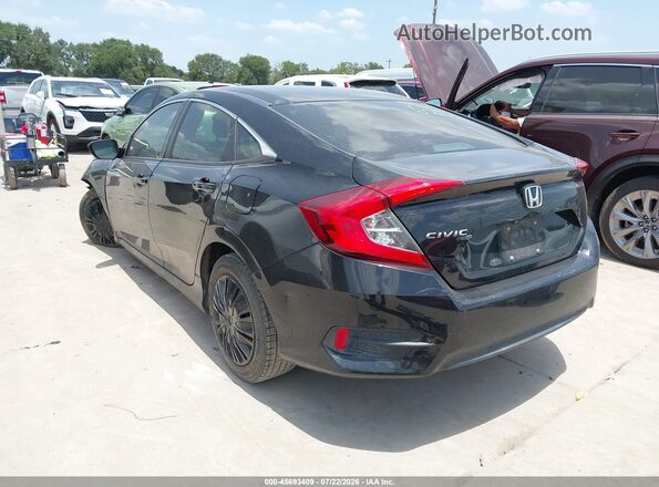 19XFC2F55GE015286 2016 HONDA CIVIC Black Rear left