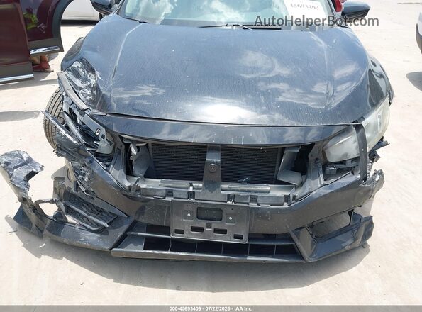 19XFC2F55GE015286 2016 HONDA CIVIC Black Front view