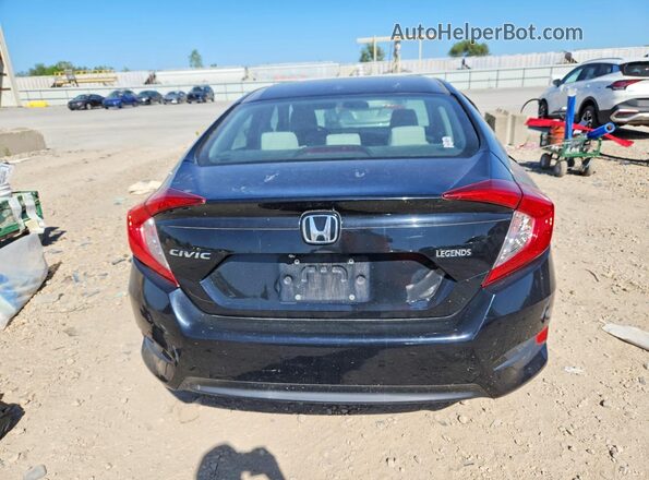 19XFC2F55GE021007 2016 HONDA CIVIC Black Вид ззаду