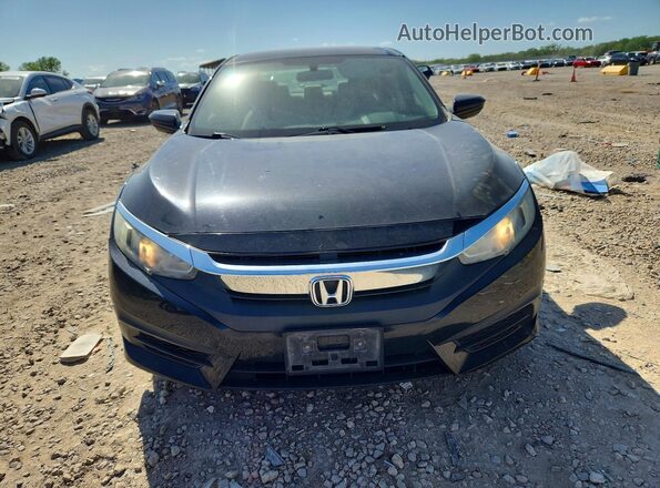 19XFC2F55GE021007 2016 HONDA CIVIC Black Вид спереду