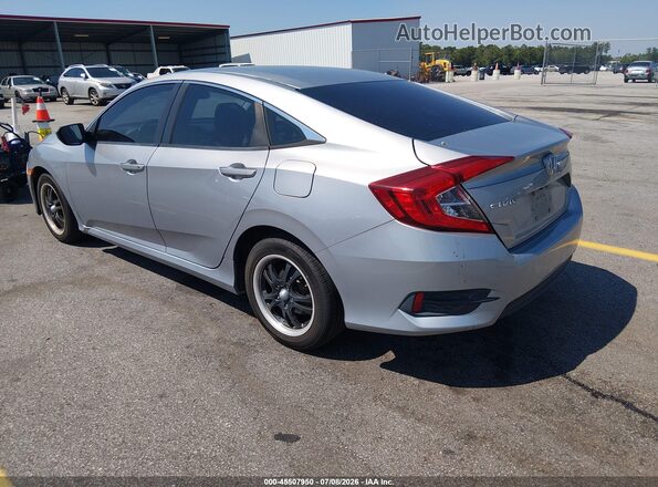 19XFC2F55GE027616 2016 HONDA CIVIC Silver უკანა მარცხენა