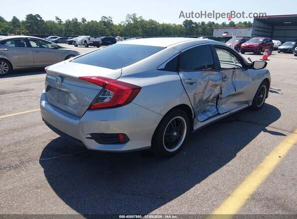 19XFC2F55GE027616 2016 HONDA CIVIC Silver უკანა მარჯვენა