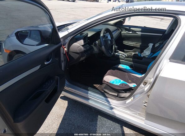 19XFC2F55GE027616 2016 HONDA CIVIC Silver წინა სალონის ხედი