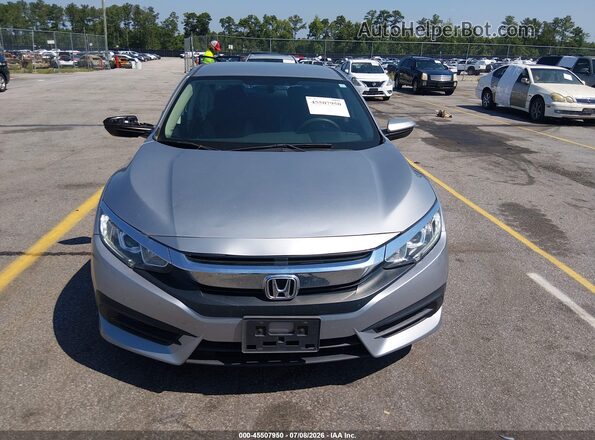 19XFC2F55GE027616 2016 HONDA CIVIC Silver ხელსაწყოთა პანელის ხედი