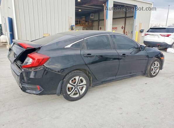 19XFC2F55GE028149 2016 HONDA CIVIC Black უკანა მარჯვენა