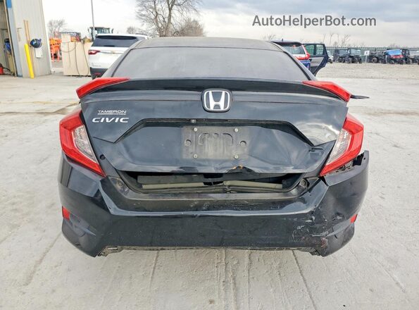 19XFC2F55GE028149 2016 HONDA CIVIC Black უკანა ხედი