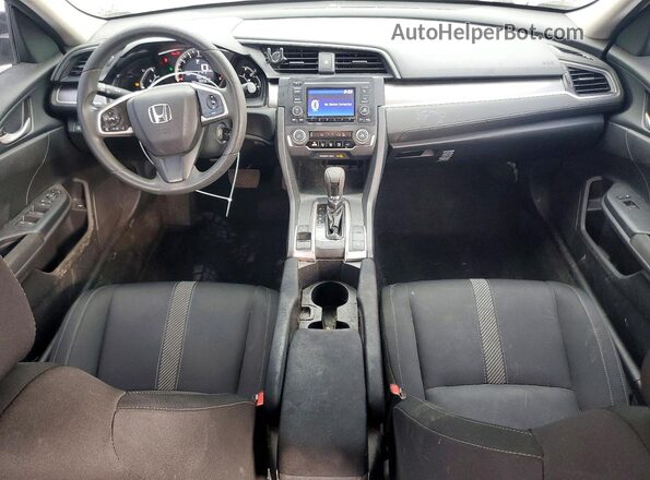 19XFC2F55GE028149 2016 HONDA CIVIC Black წინა პანელის ხედი