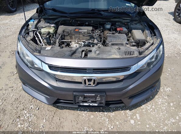 19XFC2F55GE083863 2016 HONDA CIVIC Gray Rear view
