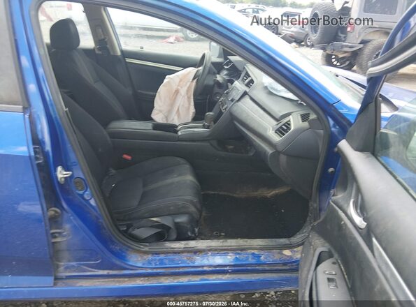 19XFC2F55GE096337 2016 HONDA CIVIC Blue Front interior view