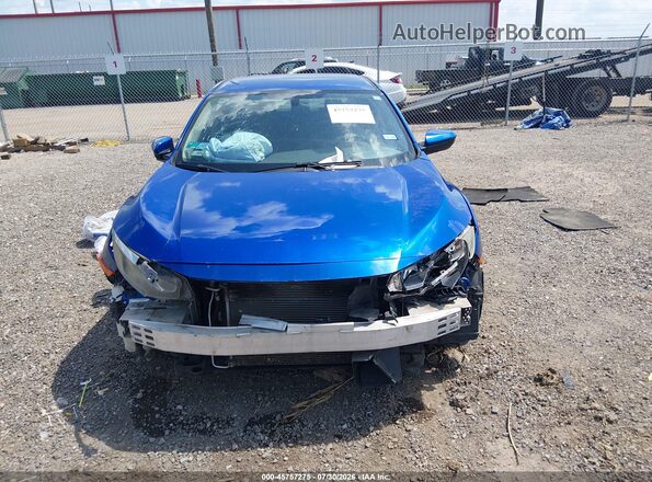 19XFC2F55GE096337 2016 HONDA CIVIC Blue Rear interior view