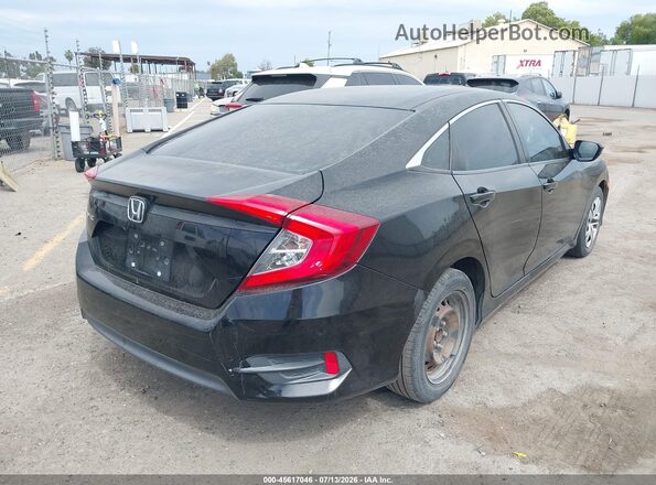 19XFC2F55GE215455 2016 HONDA CIVIC Black Trasero derecho