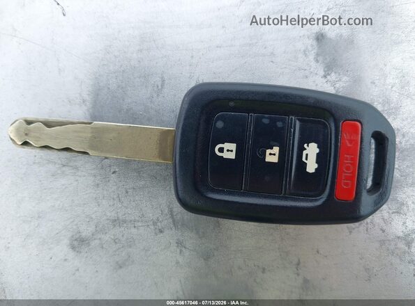 19XFC2F55GE215455 2016 HONDA CIVIC Black Vista del salpicadero