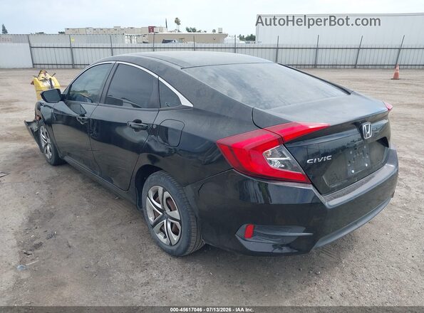 19XFC2F55GE215455 2016 HONDA CIVIC Black Trasero izquierdo