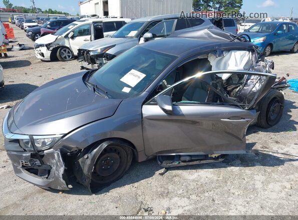 19XFC2F55GE217304 2016 HONDA CIVIC Gray Передня ліва чверть