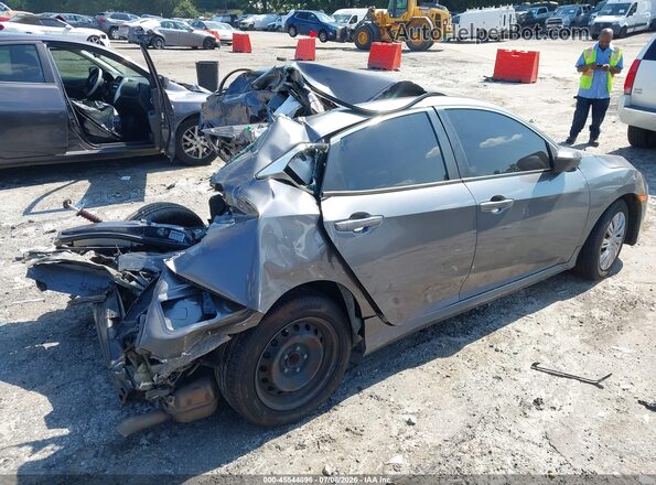 19XFC2F55GE217304 2016 HONDA CIVIC Gray Задня права чверть
