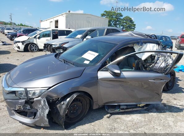 19XFC2F55GE217304 2016 HONDA CIVIC Gray Вид спереду