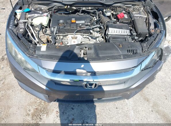 19XFC2F55GE217304 2016 HONDA CIVIC Gray Вид ззаду