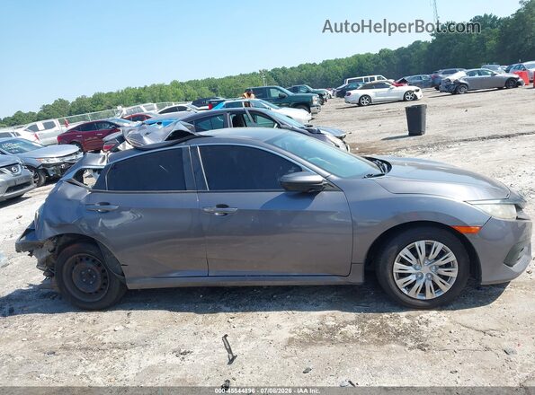 19XFC2F55GE217304 2016 HONDA CIVIC Gray Вид задньої частини салону