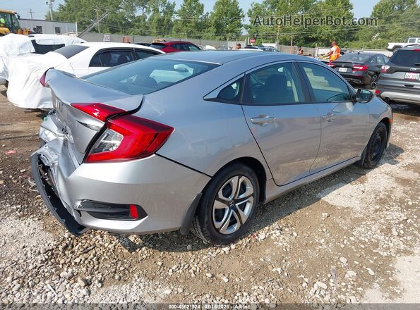 19XFC2F55HE003737 2017 HONDA CIVIC Silver უკანა მარჯვენა