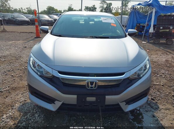 19XFC2F55HE003737 2017 HONDA CIVIC Silver უკანა სალონის ხედი