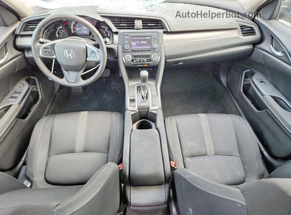 19XFC2F55HE025088 2017 HONDA CIVIC Black წინა პანელის ხედი