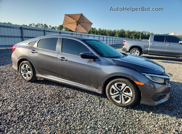 19XFC2F55HE025754 2017 HONDA CIVIC Gray Front right