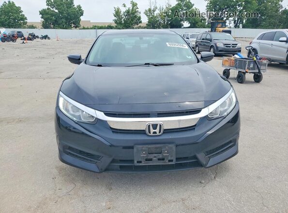 19XFC2F55HE032445 2017 HONDA CIVIC Black Widok z przodu