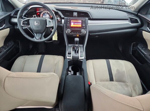 19XFC2F55HE057944 2017 HONDA CIVIC White Առջևի վահանակի տեսք