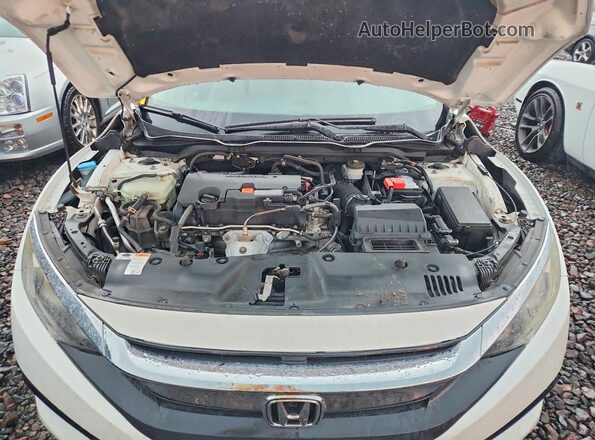 19XFC2F55HE057944 2017 HONDA CIVIC White Սալոնի հետևի տեսք