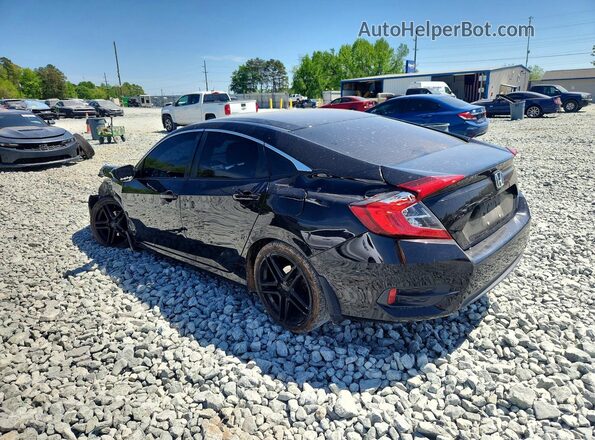 19XFC2F55HE067227 2017 HONDA CIVIC Black უკანა მარცხენა