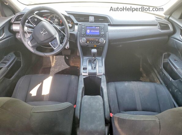 19XFC2F55HE067227 2017 HONDA CIVIC Black წინა პანელის ხედი