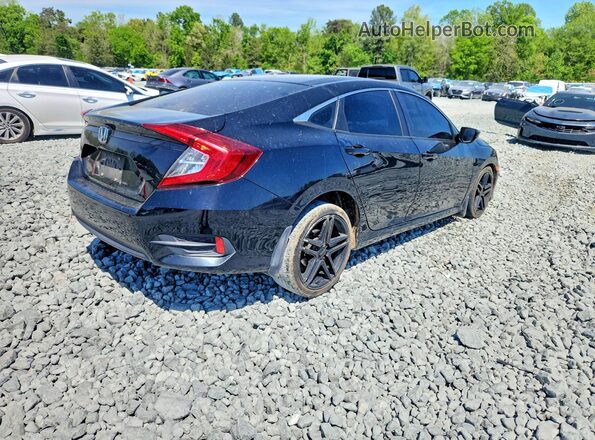 19XFC2F55HE067227 2017 HONDA CIVIC Black უკანა მარჯვენა