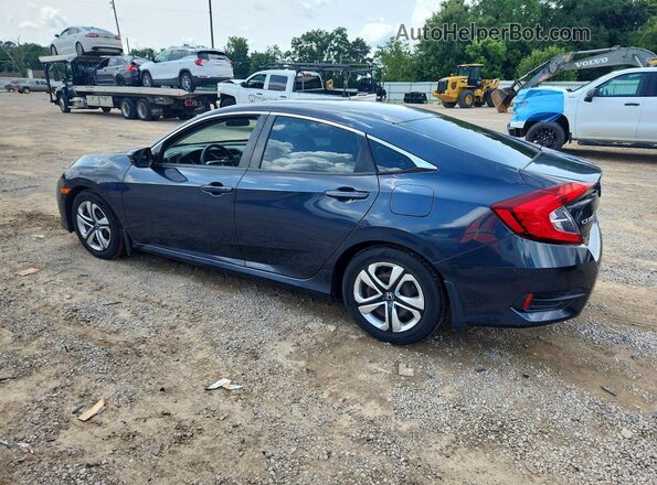 19XFC2F55HE081158 2017 HONDA CIVIC Charcoal Задня ліва чверть