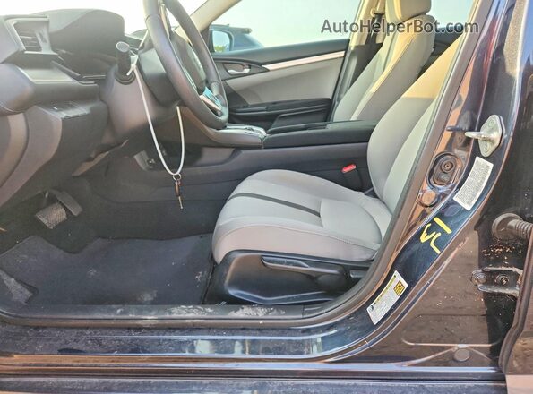 19XFC2F55HE081158 2017 HONDA CIVIC Charcoal Вид підкапотного простору