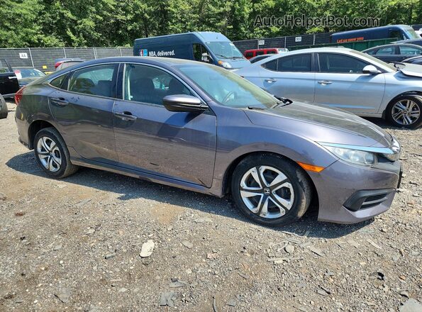 19XFC2F55JE000018 2018 HONDA CIVIC Gray Delantero derecho