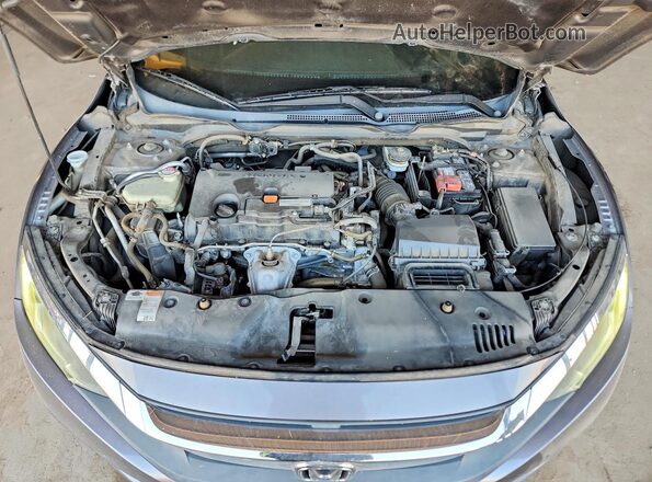 19XFC2F55JE012198 2018 HONDA CIVIC Gray Սալոնի հետևի տեսք