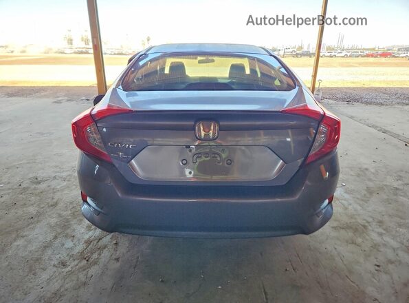 19XFC2F55JE012198 2018 HONDA CIVIC Gray Հետևի տեսք