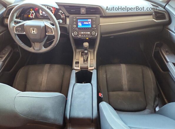 19XFC2F55JE012198 2018 HONDA CIVIC Gray Առջևի վահանակի տեսք
