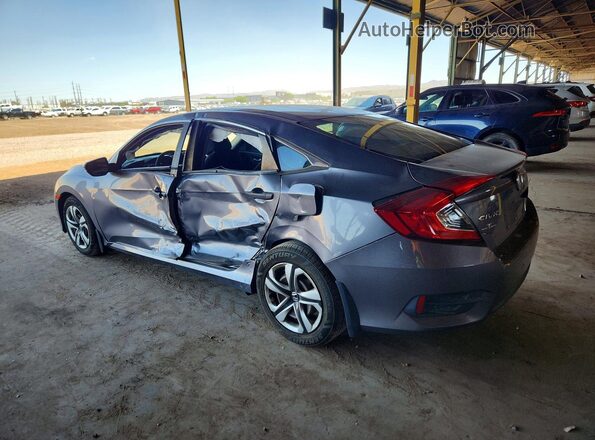 19XFC2F55JE012198 2018 HONDA CIVIC Gray Հետևի ձախ