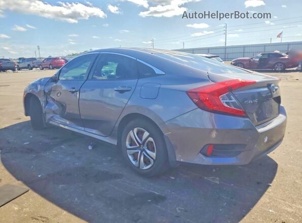 19XFC2F55JE013111 2018 HONDA CIVIC Gray Rear left