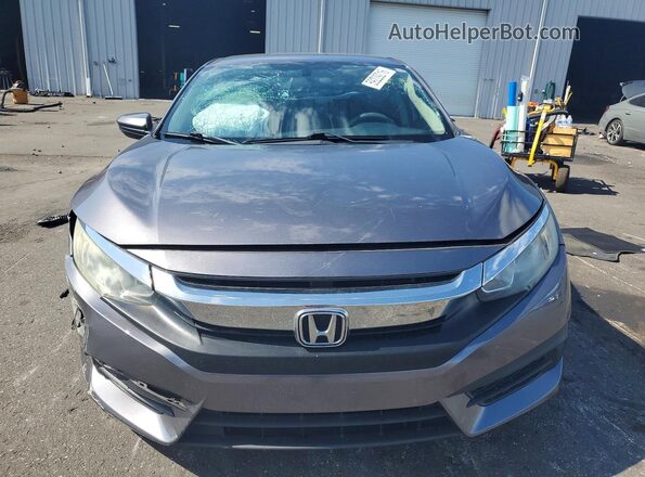 19XFC2F55JE013111 2018 HONDA CIVIC Gray Front view