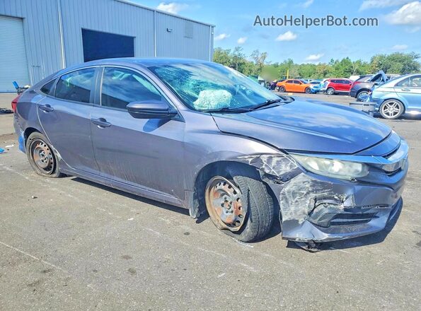 19XFC2F55JE013111 2018 HONDA CIVIC Gray Front right