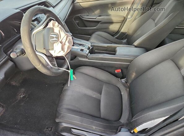 19XFC2F55JE030247 2018 HONDA CIVIC Gray Vista interior delantera