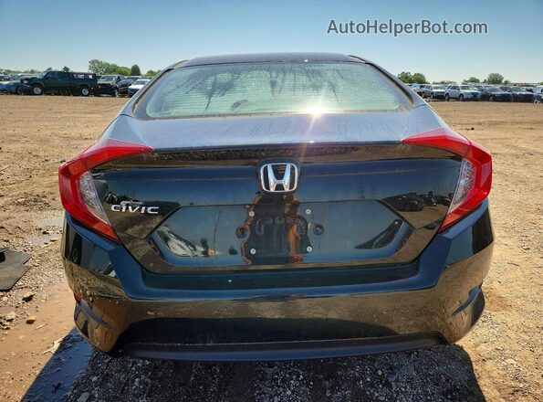 19XFC2F55JE036209 2018 HONDA CIVIC Black Вид ззаду