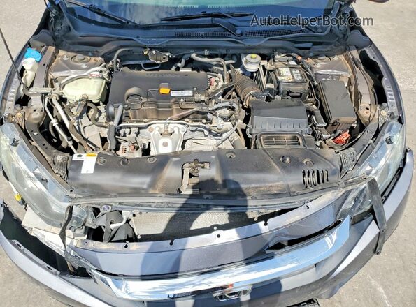 19XFC2F55JE040714 2018 HONDA CIVIC Gray Вид задньої частини салону