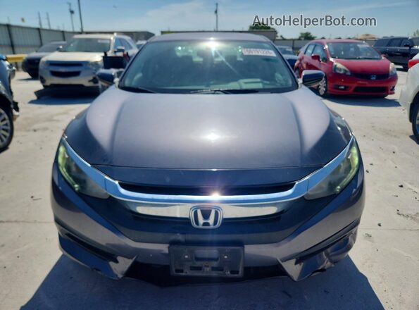 19XFC2F56GE004054 2016 HONDA CIVIC Gray Вид спереду