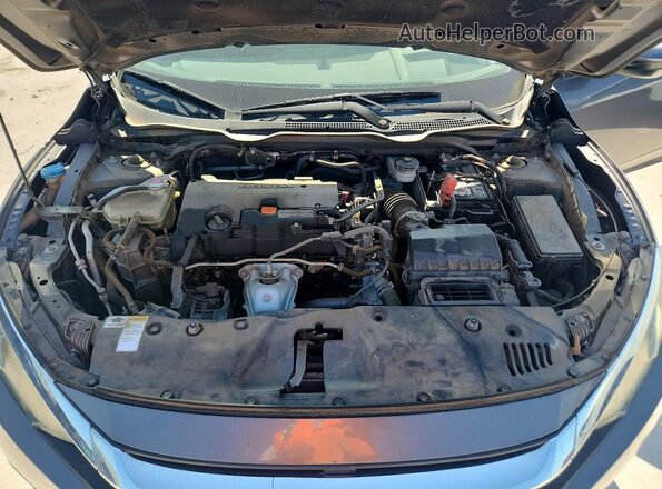 19XFC2F56GE004054 2016 HONDA CIVIC Gray Вид задньої частини салону