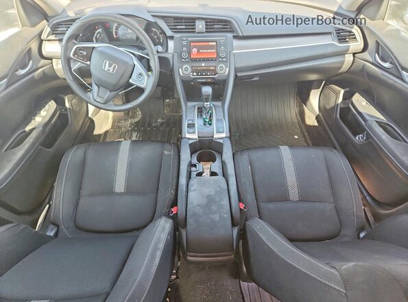 19XFC2F56GE004054 2016 HONDA CIVIC Gray Вид панелі приладів