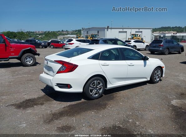 19XFC2F56GE007374 2016 HONDA CIVIC White უკანა მარჯვენა