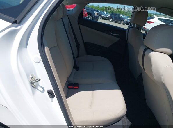 19XFC2F56GE007374 2016 HONDA CIVIC White VIN კოდის სტიკერის ხედი
